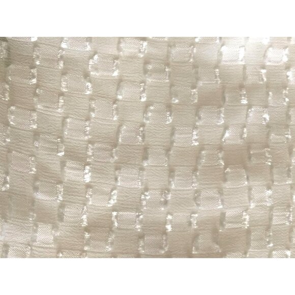 A New Day Womens White Sheer Textured Blouse Layered Ruffle Sleeves Size XXL - Picture 3 of 7